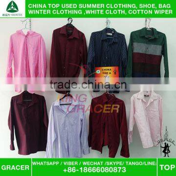 High Quality New Fashion Premium Men Long Sleeve Shirt Used Clothing Germany Style photo-6