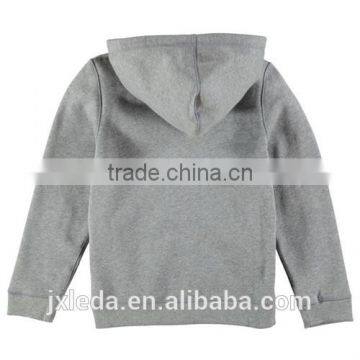 OEM Full Zip Plain Hoodie Junior Boys, Wholesale Children Clothing Overseas photo-2