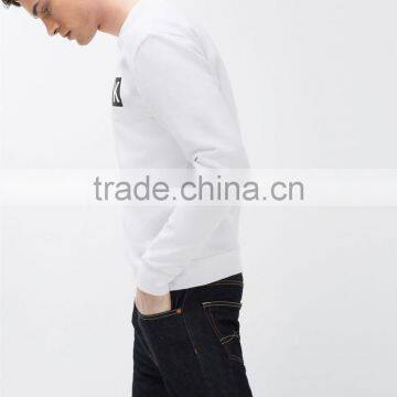Fashion Men Latest Custom Design Stone Washed Sweatshirt Wholesale photo-2