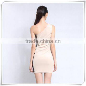 2017 One-shoulder Women's Evening Dress,women Dress Model