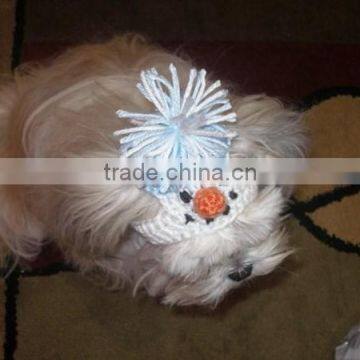 Fashion Winter Christmas Pet Hat Dog Hat With Pompom photo-4