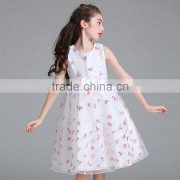 Hot Sells Kids Fancy Flower Dress Baby Girl Summer Dress#LM8803 photo-5