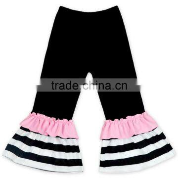 Hot Sale 2pcs Children Clothing Set Long Sleeve 3 Layers of Edible Fungus Shirt and Pant Gilr Short Layered Set photo-3