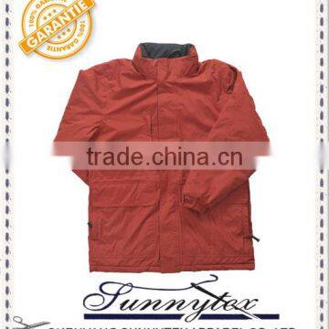 2017 New Design Red Waterproof Rain Coat photo-2