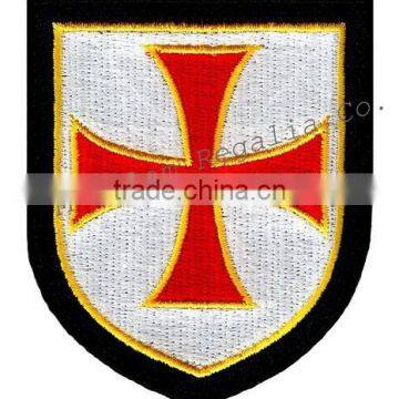 Masonic Red knights-Templar Embroidered Patch