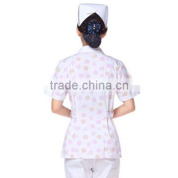 Custom Simple Plain Short Sleeve Nursing Uniform Wholesale ,nurse Hospital Uniform for Women photo-5