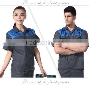 Popular Summer Poly Cotton Twill Fabric Work Shirt photo-2