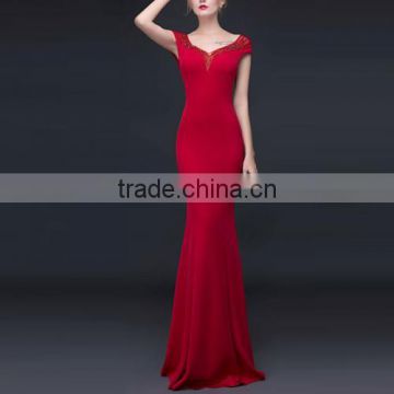 New sexy red wedding evening dress wholesale