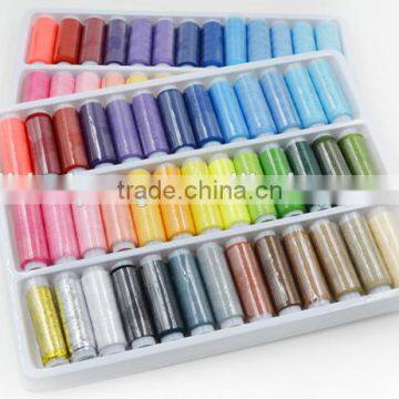 39colors 100% Polyester Spun Sewing Thread for Household , Embrodiery, Sewing Machine,DIY Set photo-2