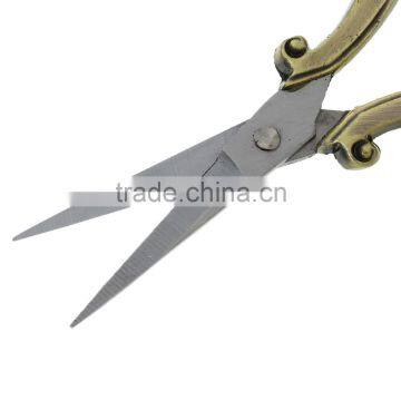 Cheap Antique Bronze Vintage Retro Style Stainless Steel Tailor Scissors To Cut Fabric photo-3