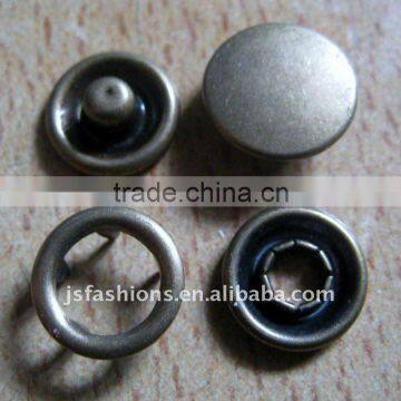 five prong gripper snap button fastener