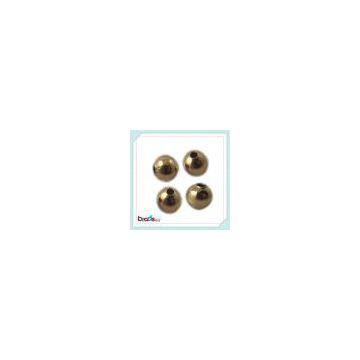 Wholesale 3mm 24K Gold Plated Spacer Beads photo-2