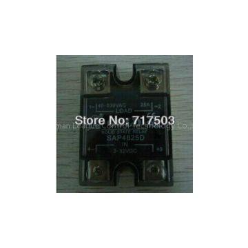 Single phase AC solid state relay SAP4825D input 3-32VDC 25A SSR DC to AC relay