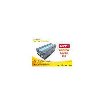 Solar PV inverter off grid DC AC solar power inverter 4000w 24v with MPPT controller