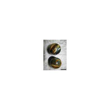 tiger eyes stone ball