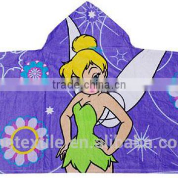 hooded towel/poncho towel for babies China facroty top quality