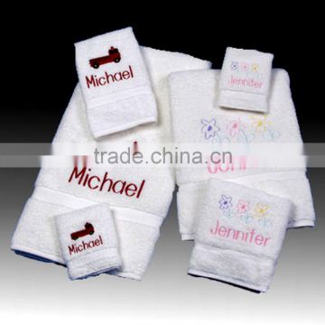 Fitness towel manufacturer/Multi-color embroidered towel factory