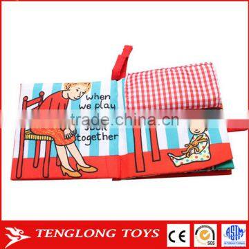 Baby Educational Toy Fabric Book Soft Cloth Book Peekaboo photo-3