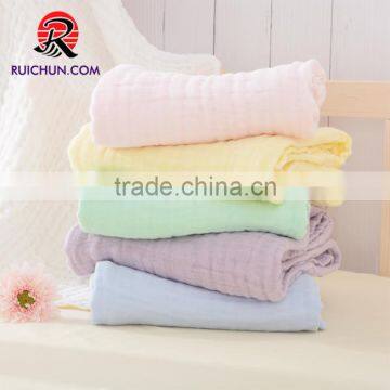 cheap wholesale baby organic cotton fabric muslin swaddle blanket set