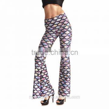 scale Plus size bell bottom pants/ morning xg new design flares/ wide legging flare trousers