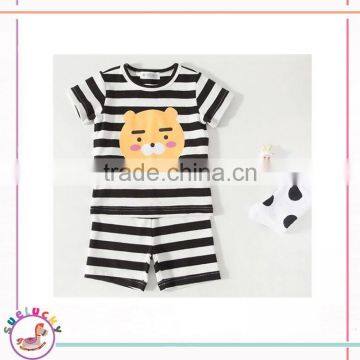 Sue Lucky 2017 Summer hot selling newborn baby cotton clothes cheap baby boy clothes