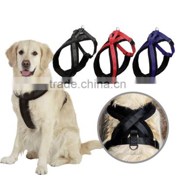 Dubaa Pet Supplies Dog Suspender for Large/Medium/Small Size Pet Dogs, Polyester Black,Blue and Red