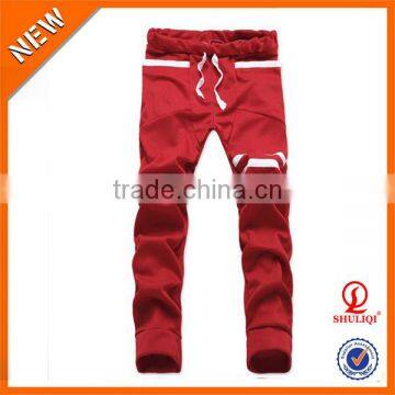 OEM service many colors with your owm logo men pants & trousers /embroidery or printing your owm logo pants H-1052