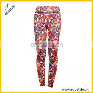 Custom Sublimation Printing Womens Yoga Pants Leggings photo-3