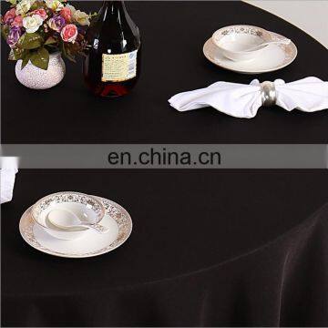 Wholesale Washable Heat Hotel Banquet Table Cloth Black Tablecloths photo-2