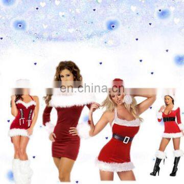 High quality santa christmas costumes 2016