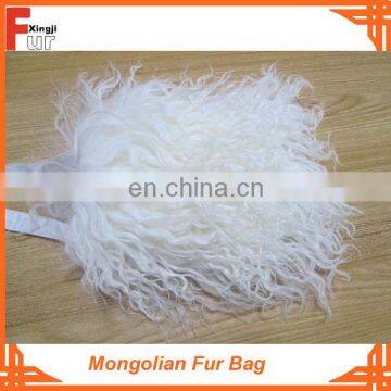 Fashion Mongolian Lamb Fur Bag