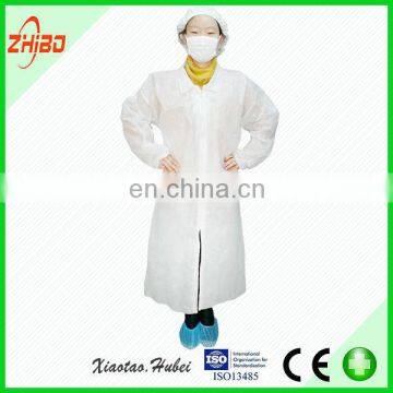 Disposable SMS Doctor Coat/ non woven surgical coat