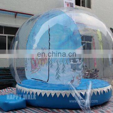 HI Best Selling Outdoor Decoration Inflatable Human Size Snow Globe for Festival photo-2