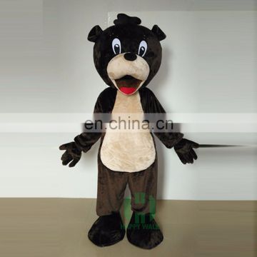 brown color 1.85m height adult size teddy bear mascot costume for sale