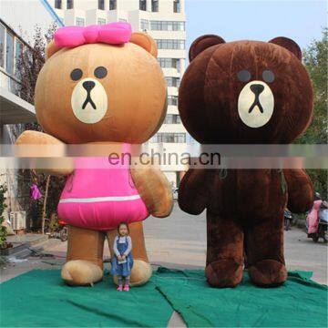 2017 new style giant fantastic cartoon soft toys beer inflatable foe event&festival decoration