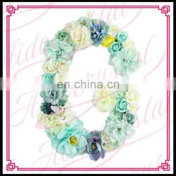 Aidocrystal Articial Flower Letter Custom Bridal Groom Name Wedding Flower Decorations DIY Hot Selling