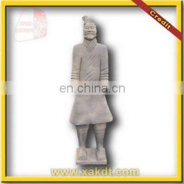 Chinese Antique Clay Figure Chinese Warrior Statue BMY1019