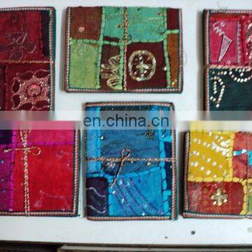 PATCHWORK PAPER NOTEBOOKS SET OF 3 PCS SET