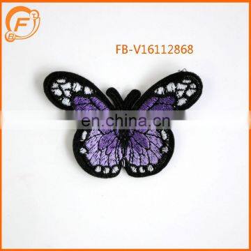 Embroidery Patch And embroidery Butterfly Designs Badge