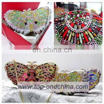 High quality clutch bag for girlsl/ shining evening clutch/high quality factory clutch bags for wholesale