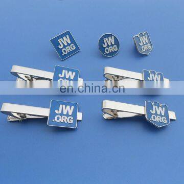 JW. ORG necktie bar clasp clip cufflink set gifts