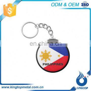 Top Quality Ornament Crystal Heart Shape Shaped Key Chains Keychain Metal photo-5