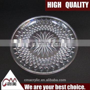 Chinese factory direct selling beautiful clear acrylic fruit tray for home