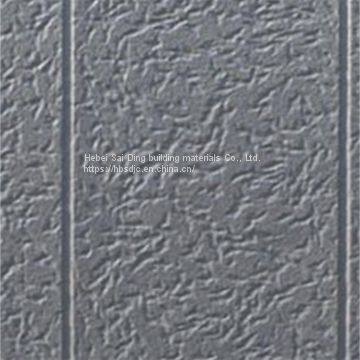 China Hebei Sai Ding building materials Co., Ltd. metal embossing thermal insulation board