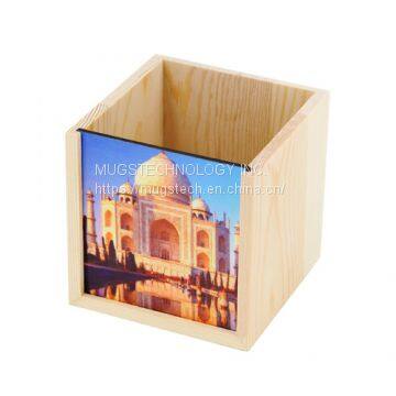 Sublimation Hardboard Pen Holder photo-2