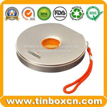 Round CD Tin Box for Metal CD Bag, Tin CD Case photo-5