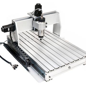 Hobby Mini Desktop 6040 CNC Router Wood mini cnc machine advertising diy cnc router for art crafts