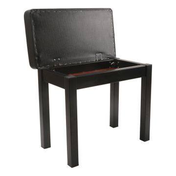 High Quality Comfortable Iron and Pvc Leather Modern Digital Piano Stool Bench photo-2