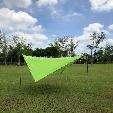 Diamond Flysheet 190T with silver coating Quality large size outdoor rain fly beach tarp