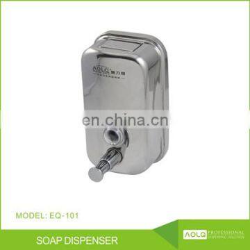 500ml 800ml 1000ml 304 Manual stainless steel soap dispenser wall mounted